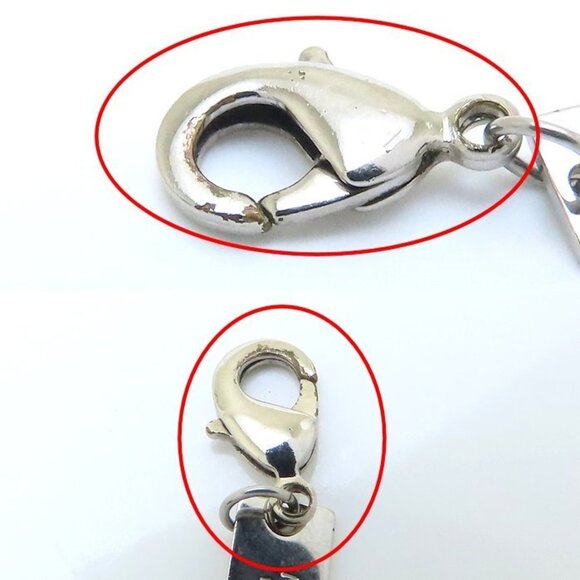 LOUIS VUITTON Silver Necklace - Picture 8 of 10